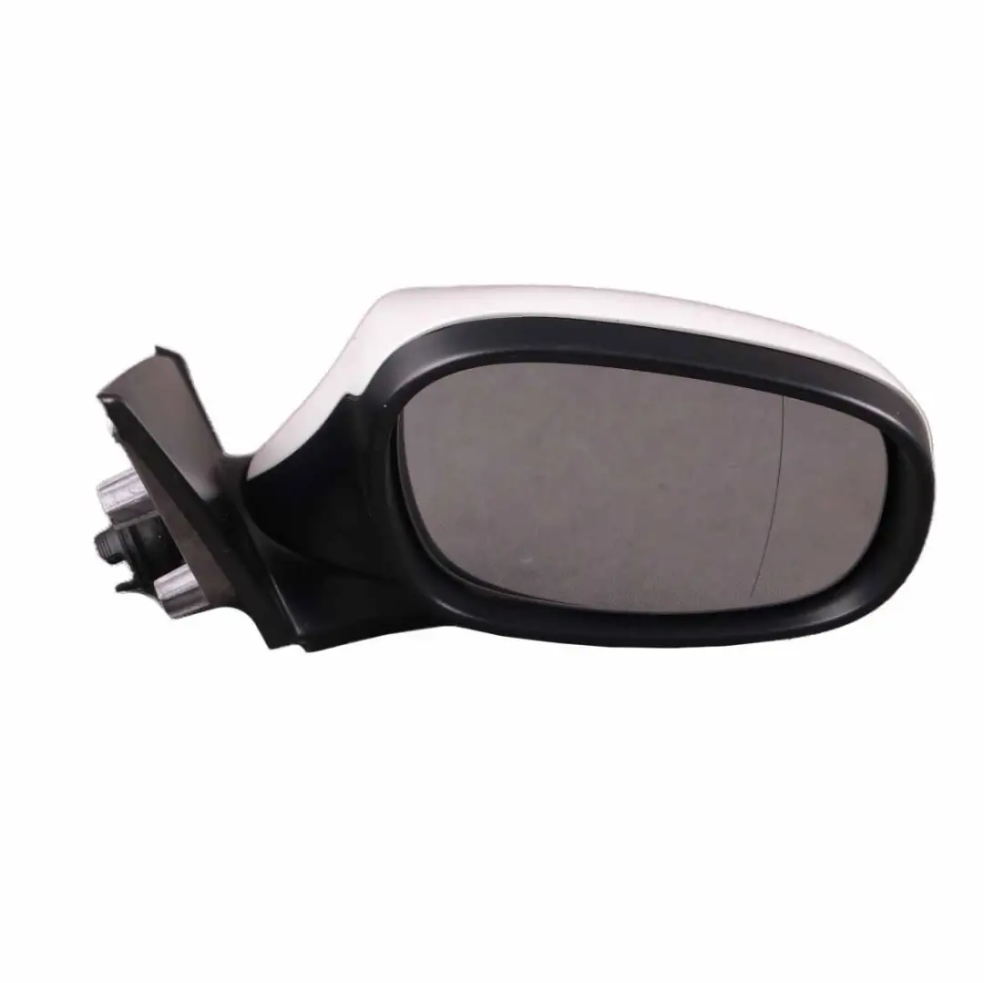 BMW E87 LCI Power Fold Heated Right Wing Mirror O/S Alpine White - 300 3 Pins - SKU rhd-7282086-AW - Part number 7282086