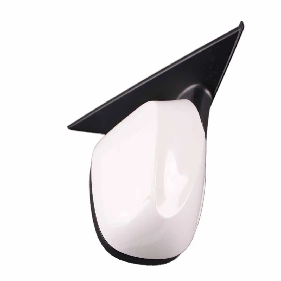 BMW E87 LCI Power Fold Heated Right Wing Mirror O/S Alpine White - 300 3 Pins - SKU rhd-7282086-AW - Part number 7282086