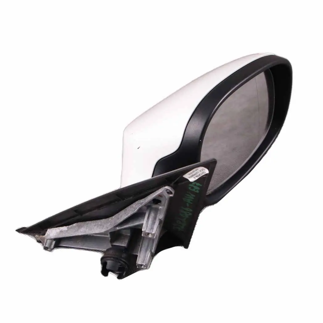 Fold Heated Right Wing Mirror O/S Alpine White - 300 3 Pins to BMW E87 LCI Power with Part number 7282086 BMW E87 LCI Power Fold Heated Right Wing Mirror O/S Alpine White - 300 3 Pins - SKU rhd-7282086-AW - Part number 7282086
