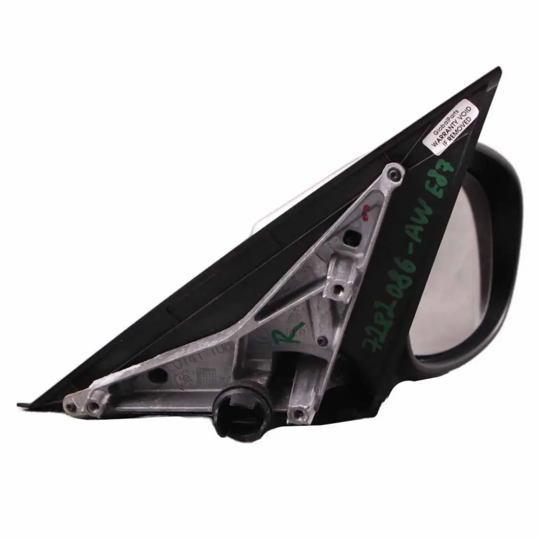 Fold Heated Right Wing Mirror O/S Alpine White - 300 3 Pins to BMW E87 LCI Power with Part number 7282086 BMW E87 LCI Power Fold Heated Right Wing Mirror O/S Alpine White - 300 3 Pins - SKU rhd-7282086-AW - Part number 7282086