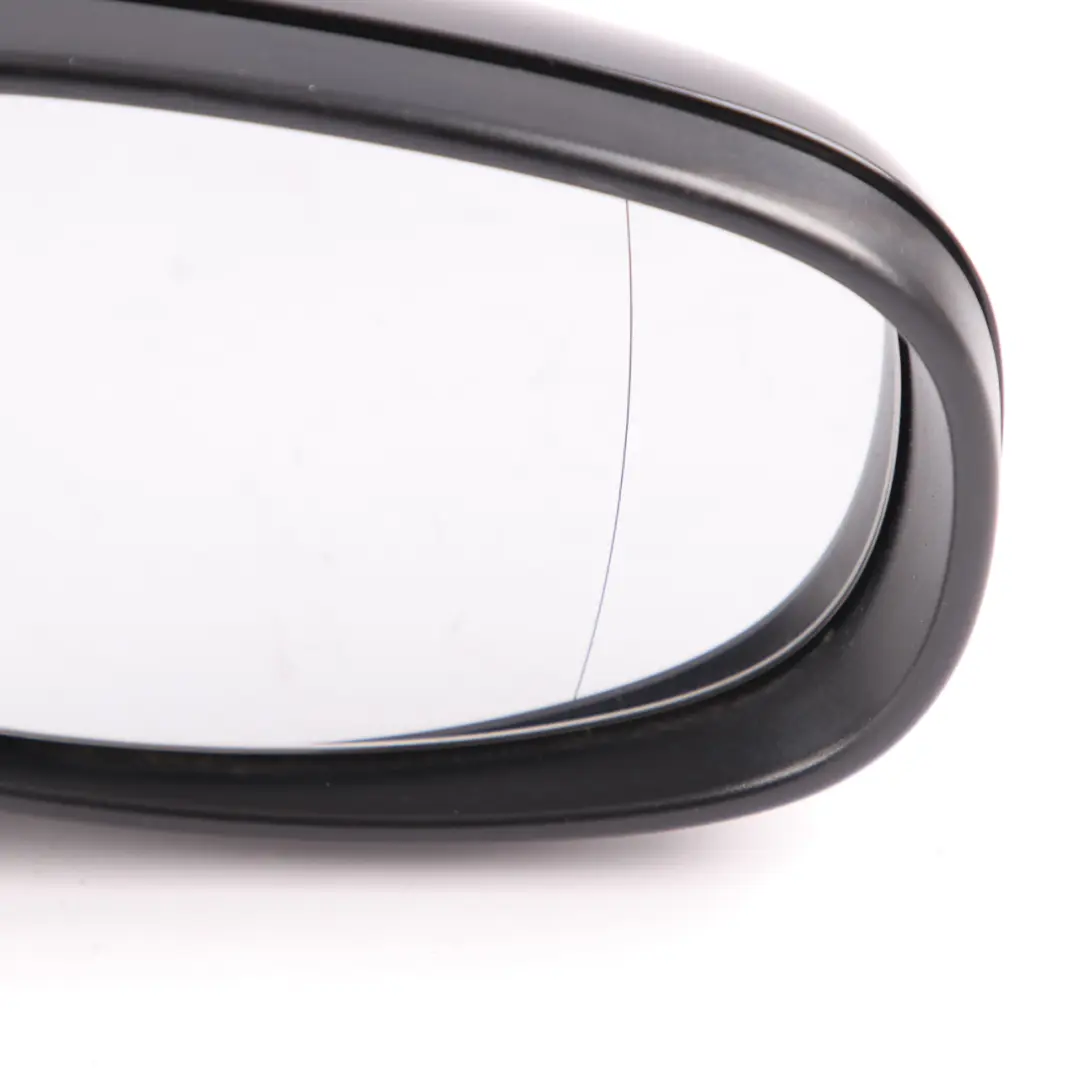 BMW E87 LCI Power Fold Heated Right Wing Mirror O/S Black Sapphire 475 - SKU rhd-7282086-BS - Part number 7282086