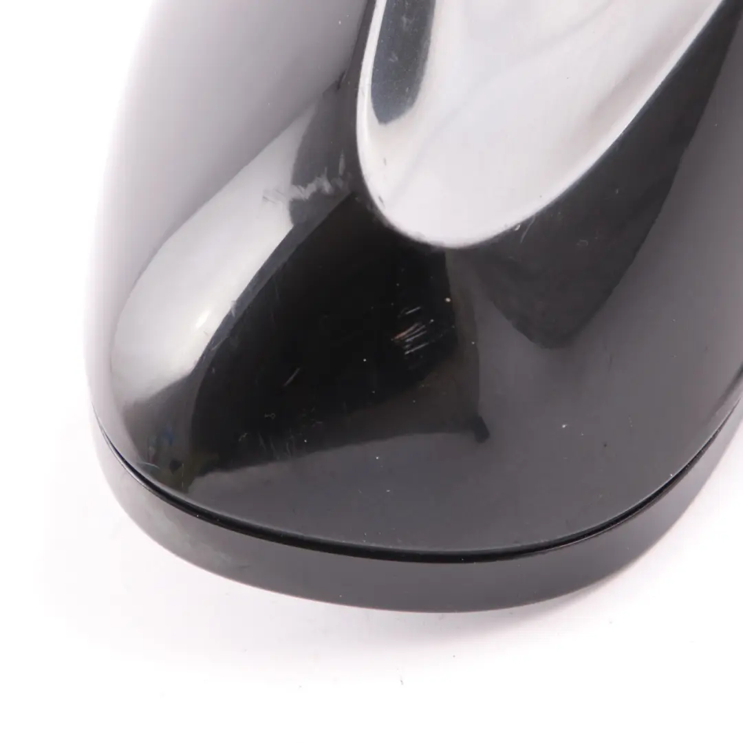 BMW E87 LCI Power Fold Heated Right Wing Mirror O/S Black Sapphire 475 - SKU rhd-7282086-BS - Part number 7282086