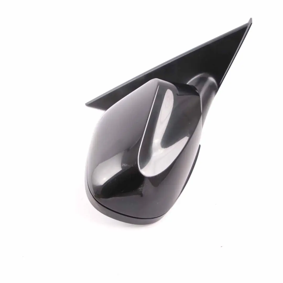 BMW E87 LCI Power Fold Heated Right Wing Mirror O/S Black Sapphire 475 - SKU rhd-7282086-BS - Part number 7282086