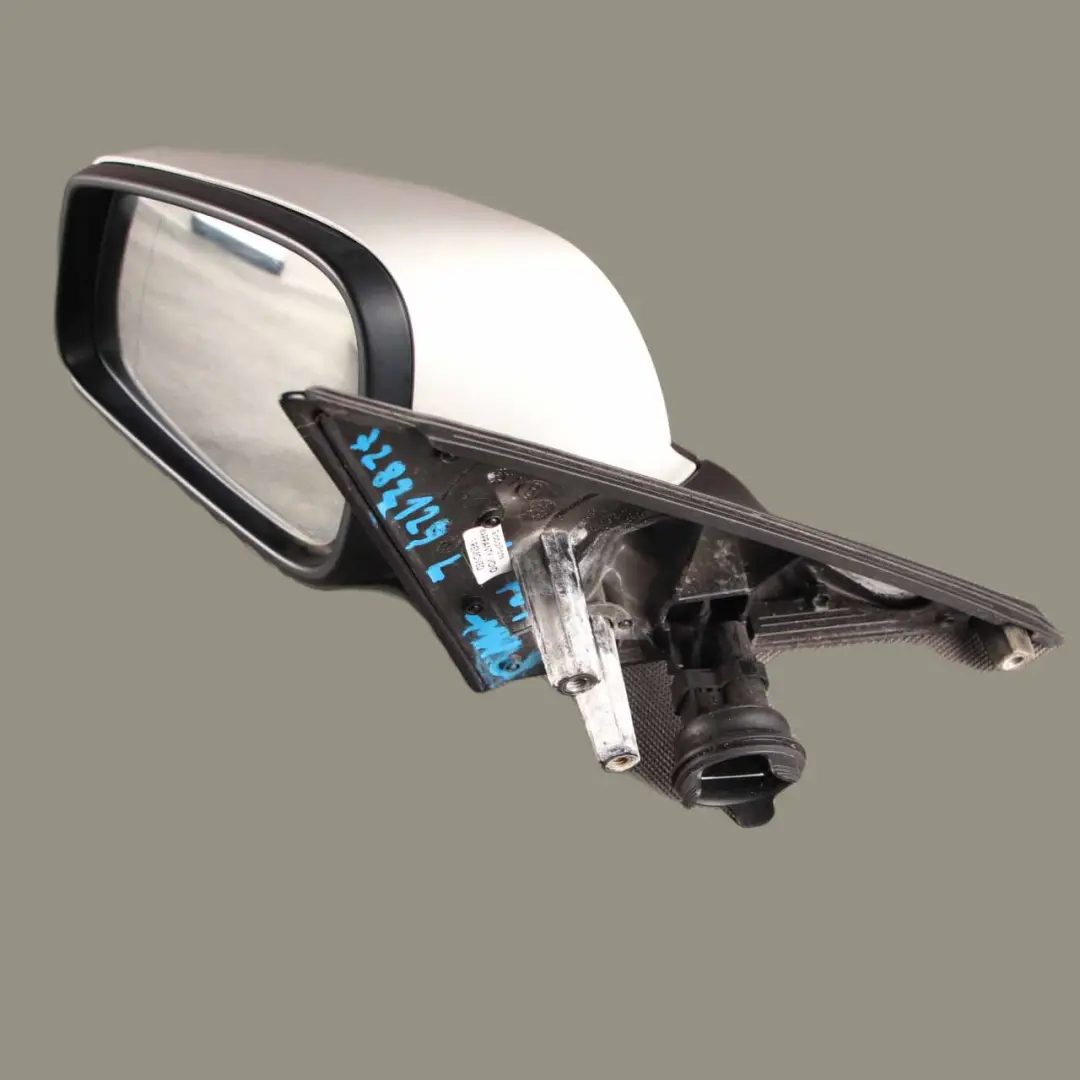  Wing Mirror BMW F01 F02 Heated Auto Dip Left N/S Mineralweiss Mineral White A96 - SKU rhd-7282129-MW - Part number 7282129