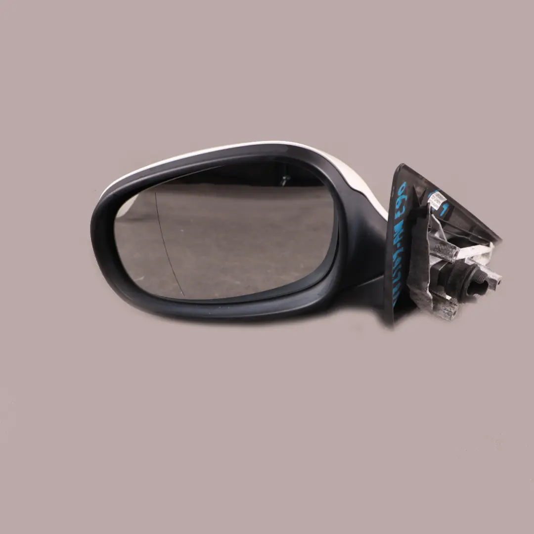 Fold Wing Mirror Heating Left N/S Alpine White 300 to BMW E90 E91 LCI Power with Part number 7282569 BMW E90 E91 LCI Power Fold Wing Mirror Heating Left N/S Alpine White 300 - SKU rhd-7282569-AW - Part number 7282569