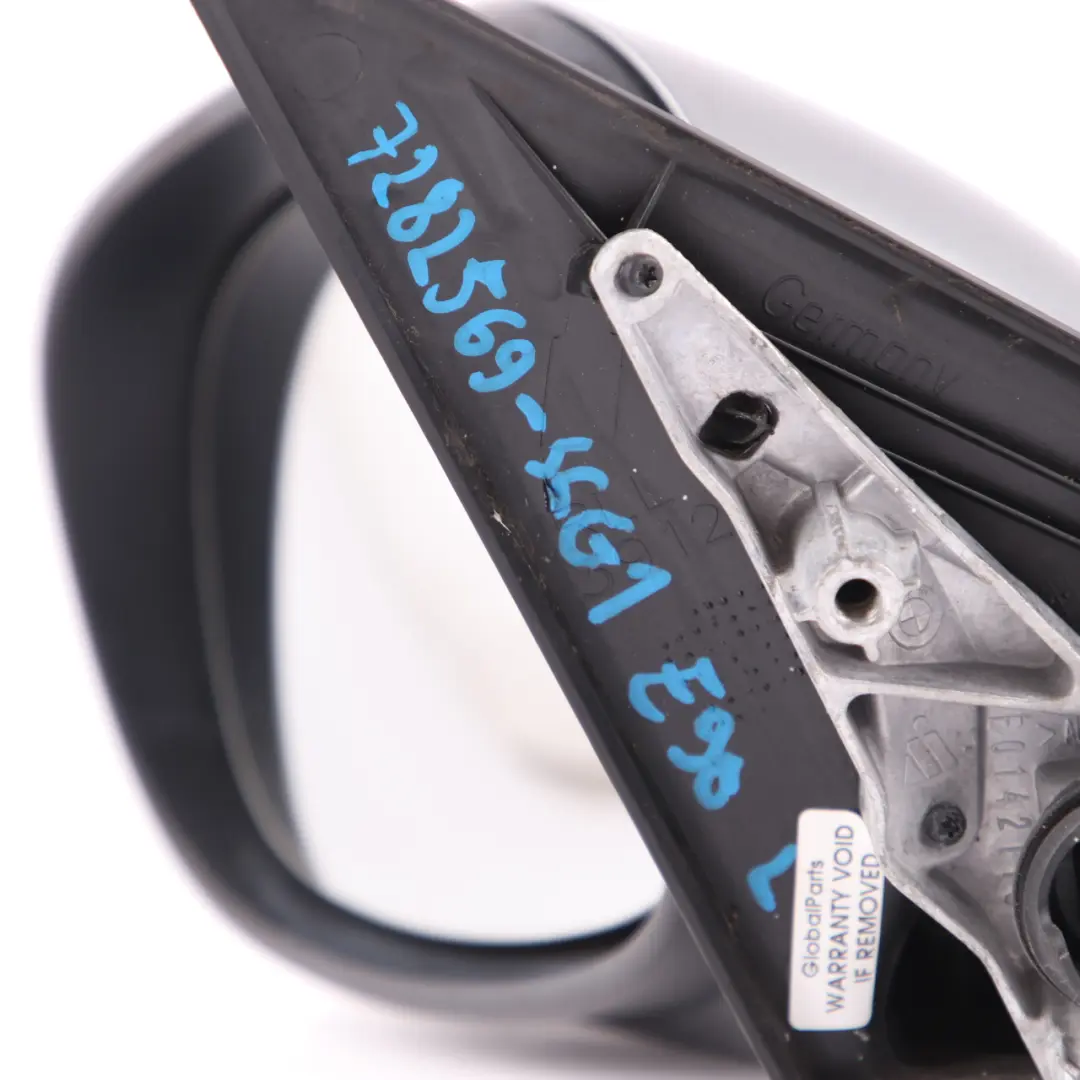  Wing Mirror BMW E90 E91 LCI 1 Power Fold Heated Left N/S Spacegrau Grey A52 - SKU rhd-7282569-SCG1 - Part number 7282569