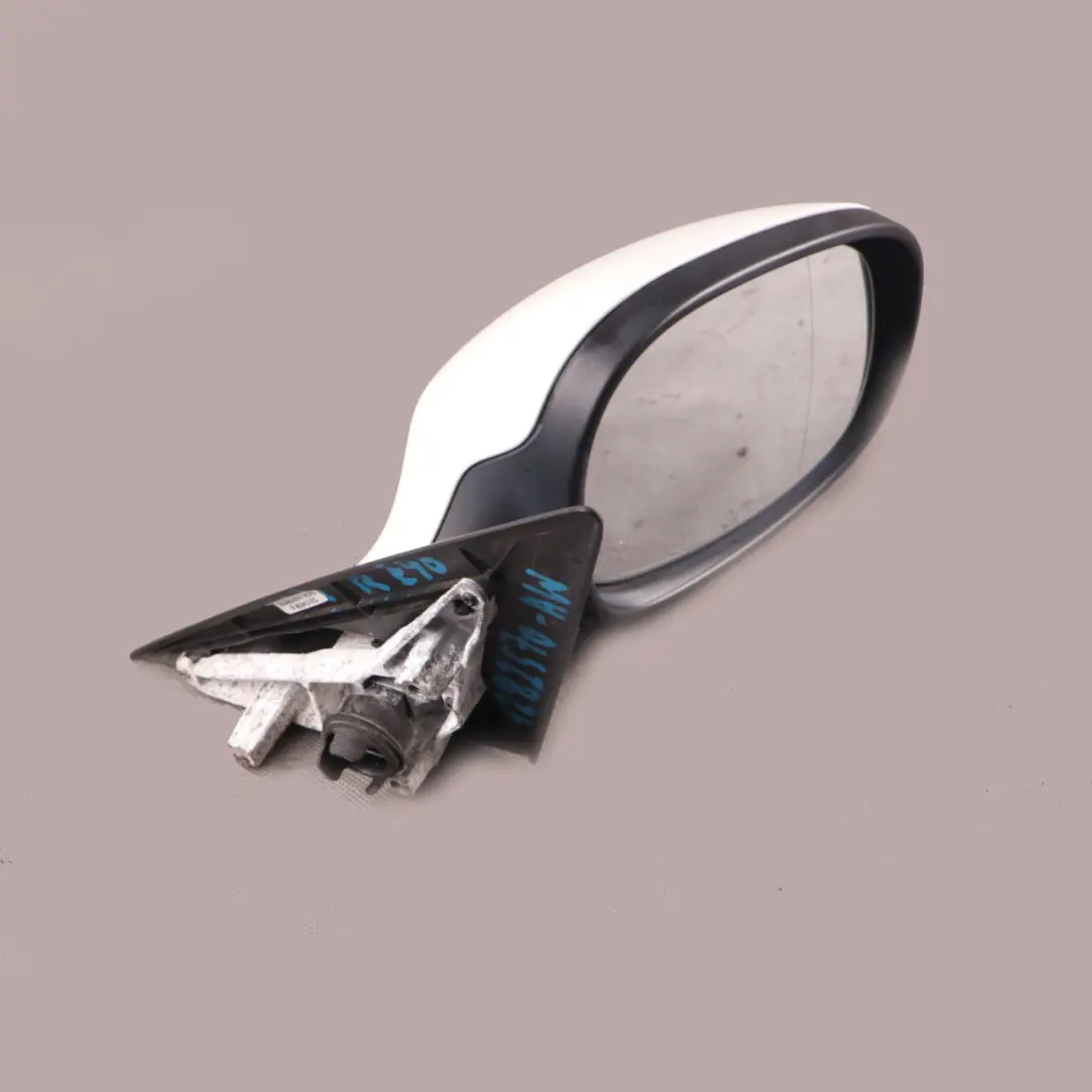 BMW E90 E91 LCI Power Fold Heated Wing Mirror Right O/S Alpine White - 300 - SKU rhd-7282570-AW - Part number 7282570