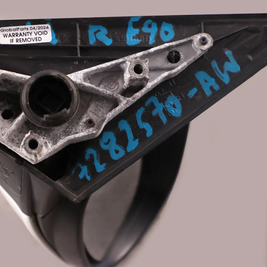 Fold Heated Wing Mirror Right O/S Alpine White - 300 to BMW E90 E91 LCI Power with Part number 7282570 BMW E90 E91 LCI Power Fold Heated Wing Mirror Right O/S Alpine White - 300 - SKU rhd-7282570-AW - Part number 7282570