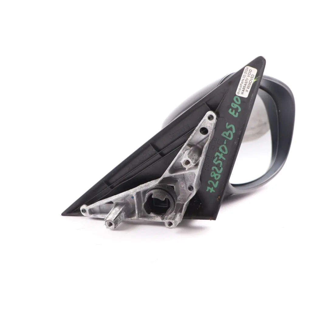  Wing Mirror BMW E90 E91 LCI Power Fold Heated Right O/S Black Sapphire - 475 - SKU rhd-7282570-BS - Part number 7282570