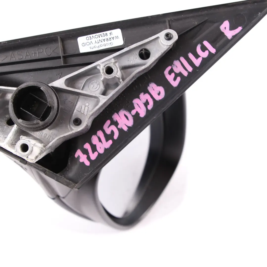 Wing Mirror BMW E90 E91 LCI Power Fold Right O/S Tiefseeblau Deep Sea Blue A76 to with Part number 7282570 Wing Mirror BMW E90 E91 LCI Power Fold Right O/S Tiefseeblau Deep Sea Blue A76 - SKU rhd-7282570-DSB - Part number 7282570