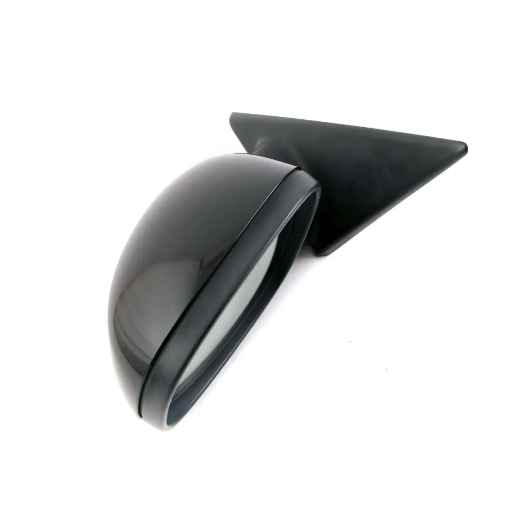 BMW 3 E90 E91 LCI Power Fold Auto Dip Left Wing Mirror N/S Black Sapphire 475 - SKU rhd-7282573-BS - Part number 7282573