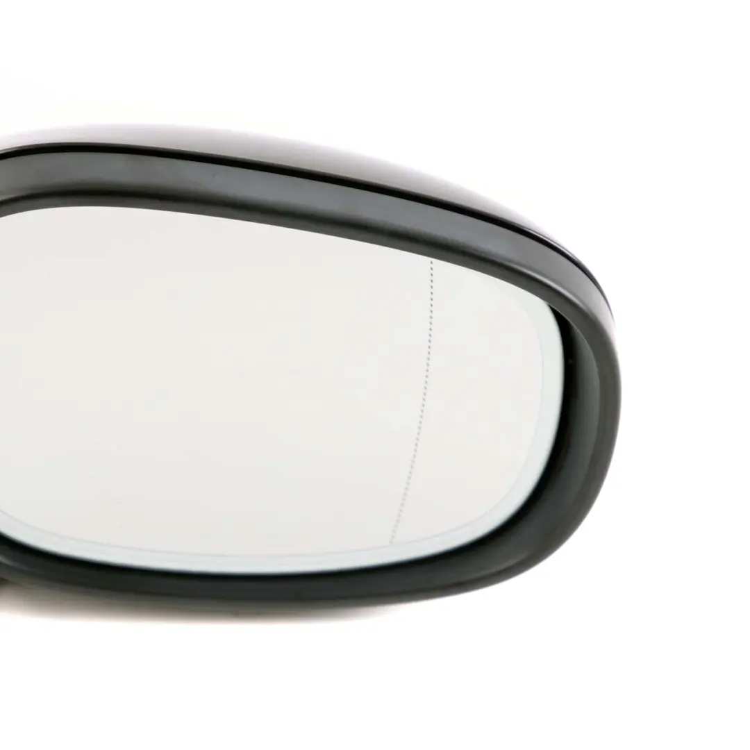 BMW E90 E91 LCI Power Fold Auto Dip Right Wing Mirror O/S Black Sapphire 475 - SKU rhd-7282574-BS - Part number 7282574