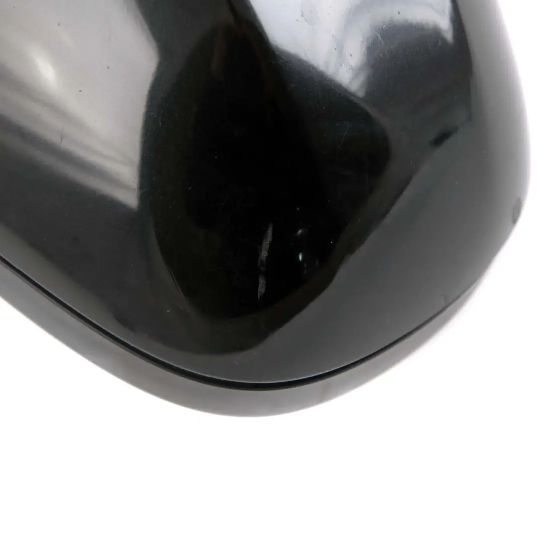 BMW E90 E91 LCI Power Fold Auto Dip Right Wing Mirror O/S Black Sapphire 475 - SKU rhd-7282574-BS - Part number 7282574