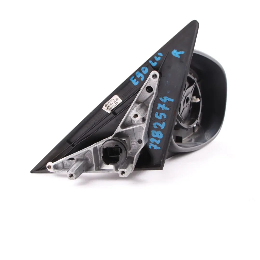 BMW E90 E91 LCI Power Fold Auto Dip Right Wing Mirror O/S Base Trim - SKU rhd-7282574 - Part number 7282574