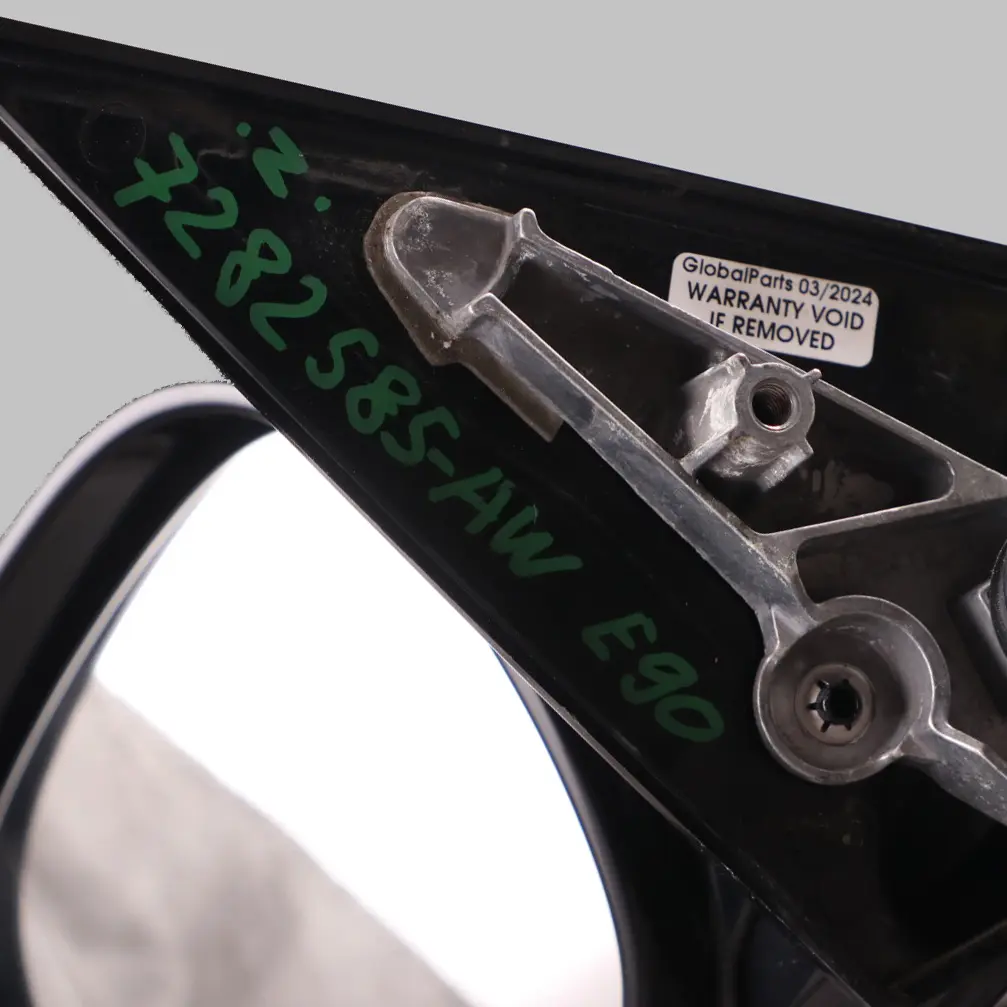 Wing Mirror BMW E90 E91 LCI M Sport Power Fold Left N/S 3 Pin Alpine White - 300 to with Part number 7282585 Wing Mirror BMW E90 E91 LCI M Sport Power Fold Left N/S 3 Pin Alpine White - 300 - SKU rhd-7282585-AW - Part number 7282585