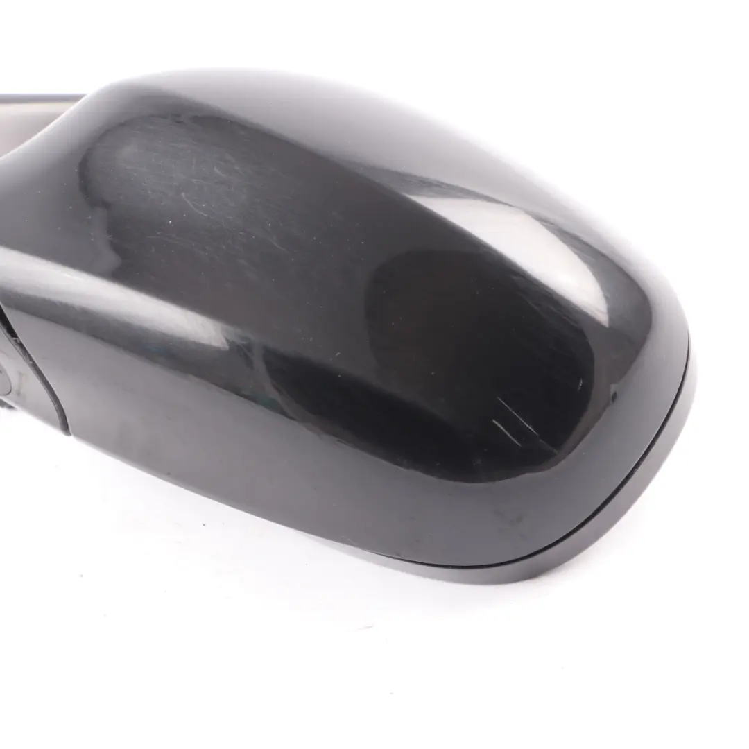  Wing Mirror BMW E90 E91 LCI M Sport Power Fold Left N/S 3 Pin Black Sapphire 475 - SKU rhd-7282585-BS - Part number 7282585