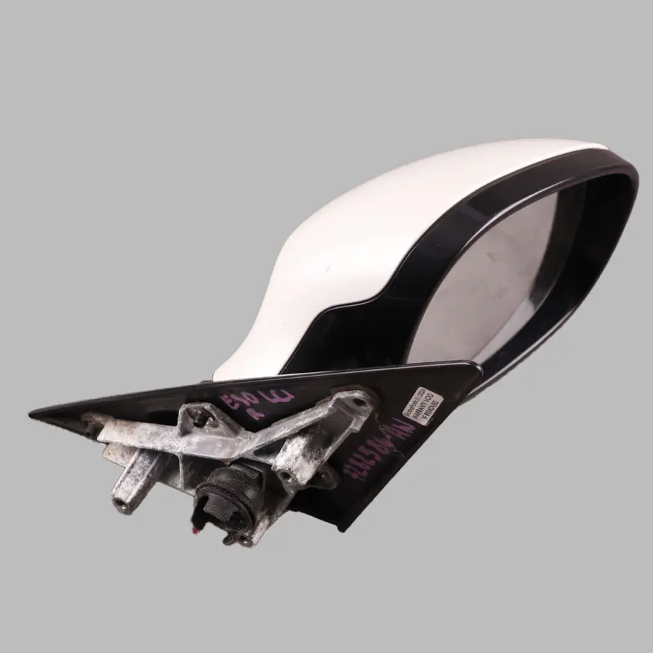  Wing Mirror BMW E90 E91 LCI M Sport Power Fold Right O/S Alpine White - 300 - SKU rhd-7282586-AW - Part number 7282586