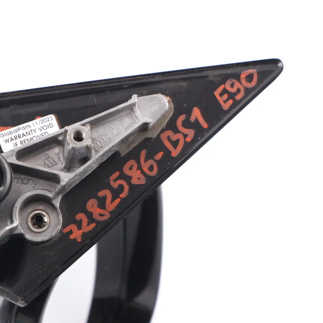 Wing Mirror BMW E90 E91 LCI M Sport Power Fold Right O/S Black Sapphire 475 to with Part number 7282586 Wing Mirror BMW E90 E91 LCI M Sport Power Fold Right O/S Black Sapphire 475 - SKU rhd-7282586-BS1 - Part number 7282586