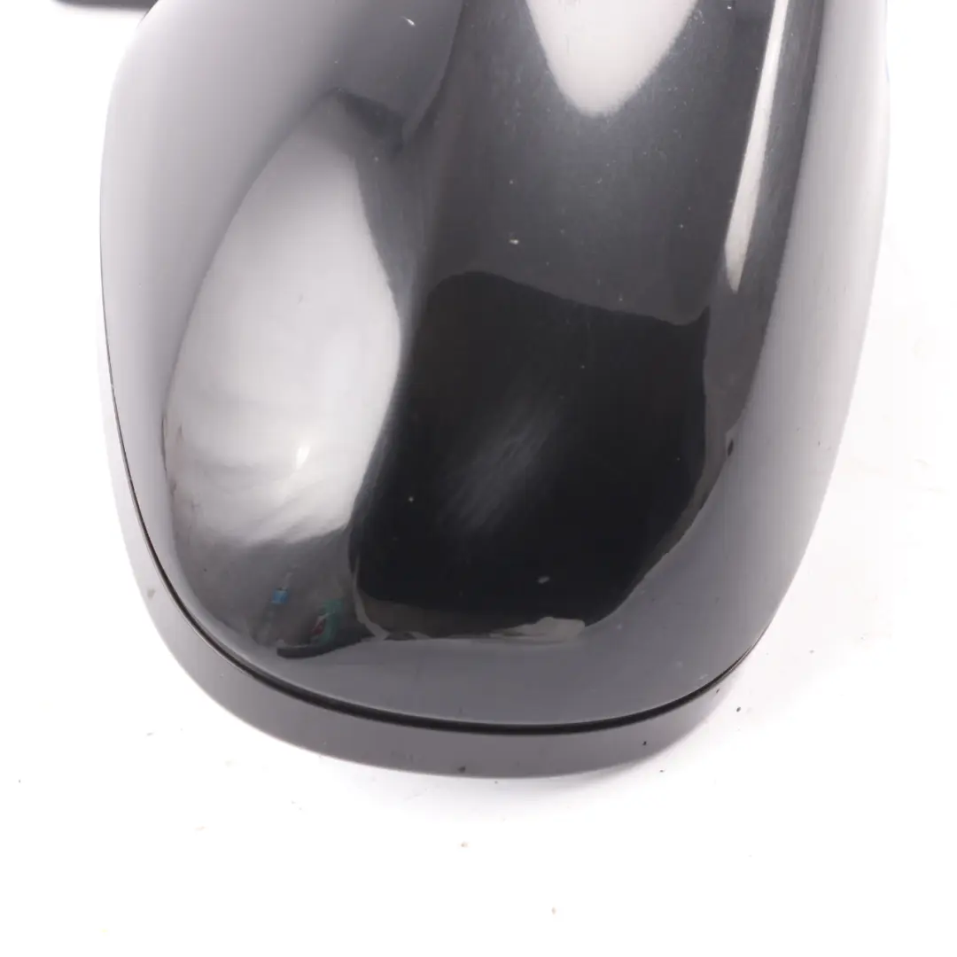  Wing Mirror BMW E90 E91 LCI M Sport Power Fold Right O/S Black Sapphire 475 - SKU rhd-7282586-BS1 - Part number 7282586