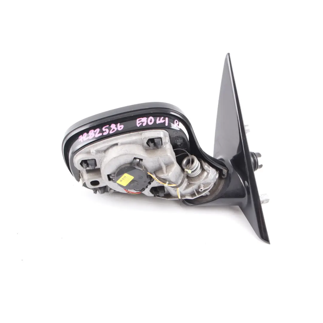 Wing Mirror BMW E90 E91 LCI High Gloss M Sport Power Fold Right O/S 3 Pins to with Part number 7282586 Wing Mirror BMW E90 E91 LCI High Gloss M Sport Power Fold Right O/S 3 Pins - SKU rhd-7282586 - Part number 7282586