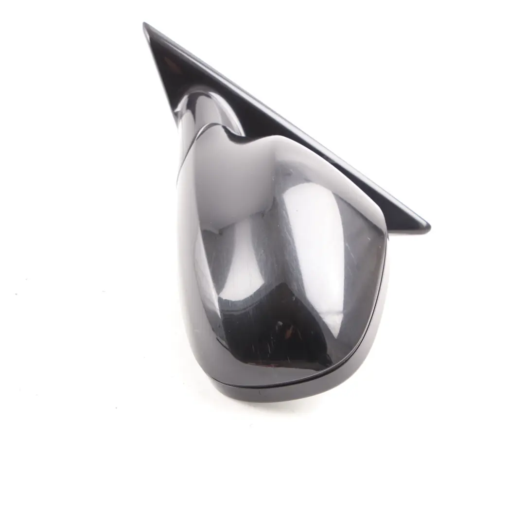 Wing Mirror High Gloss Auto Dip Left N/S Black Sapphire Metallic 475 to BMW E90 LCI with Part number 7282601 BMW E90 LCI Wing Mirror High Gloss Auto Dip Left N/S Black Sapphire Metallic 475 - SKU rhd-7282601-BS1 - Part number 7282601
