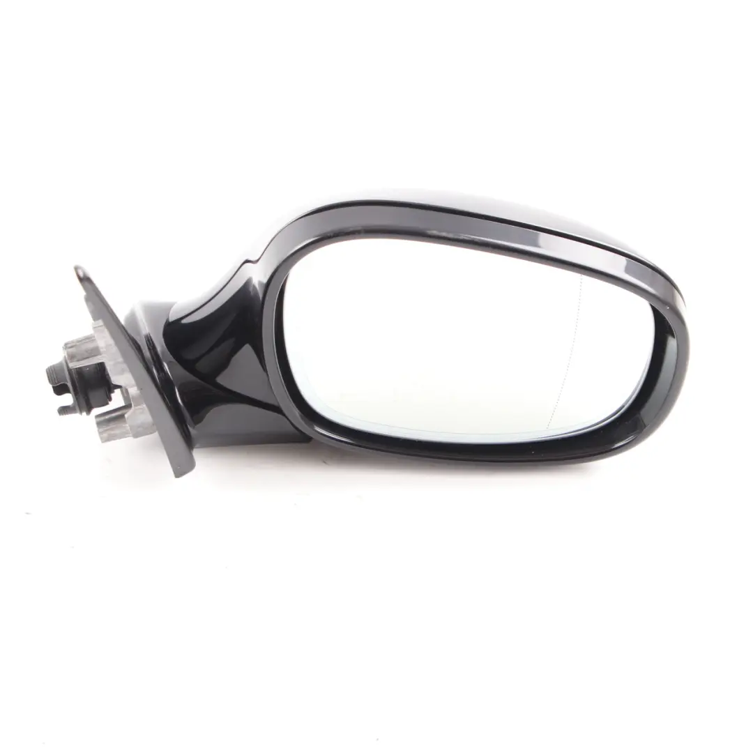 BMW E90 LCI High Gloss Auto Dip Right Wing Mirror O/S Black Sapphire - 475 - SKU rhd-7282602-BS - Part number 7282602