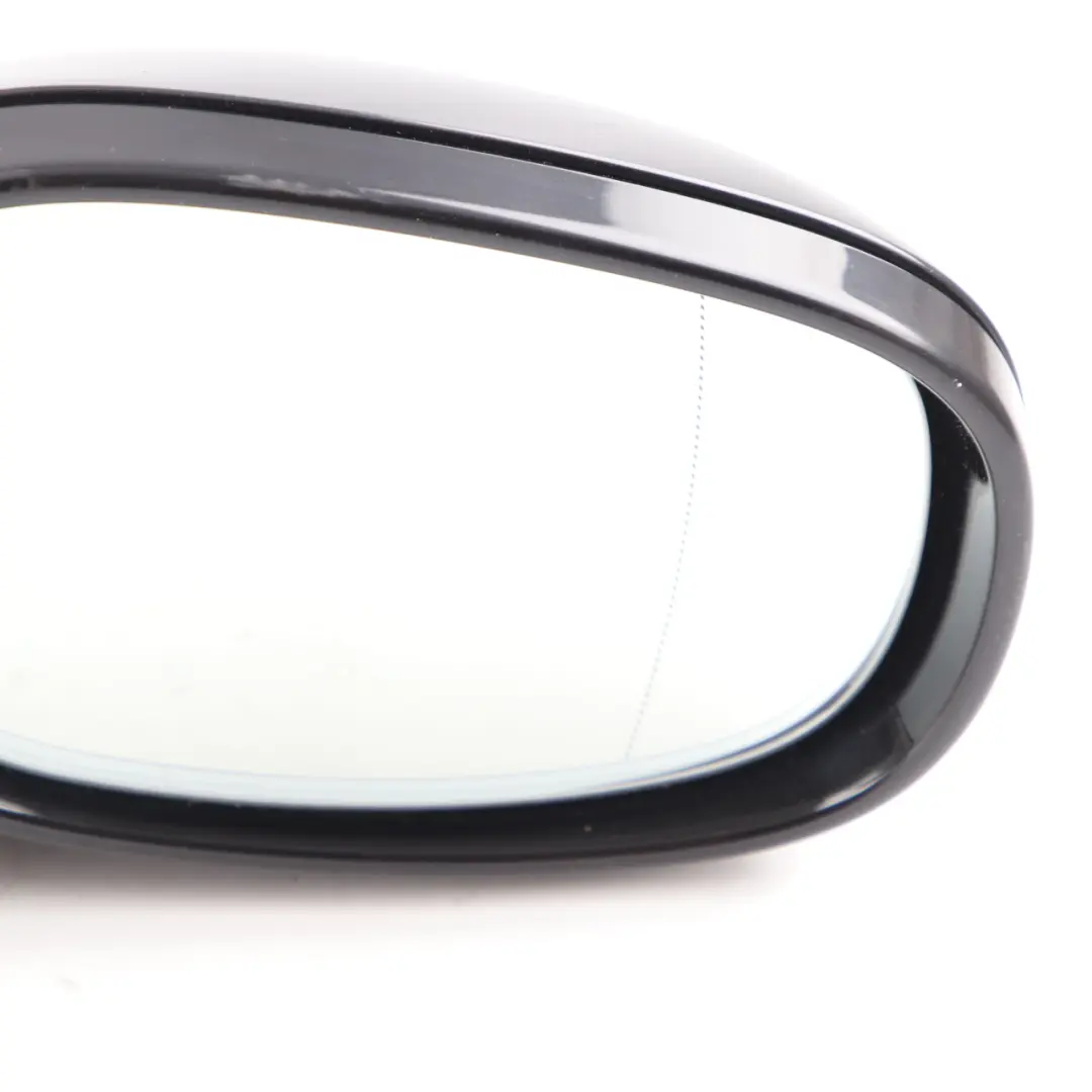 BMW E90 LCI High Gloss Auto Dip Right Wing Mirror O/S Black Sapphire - 475 - SKU rhd-7282602-BS - Part number 7282602