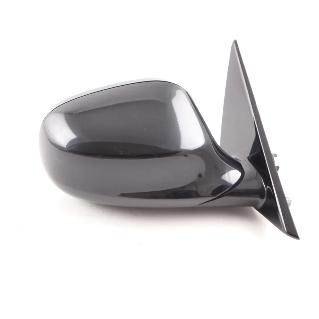 BMW E90 LCI High Gloss Auto Dip Right Wing Mirror O/S Black Sapphire - 475 - SKU rhd-7282602-BS - Part number 7282602