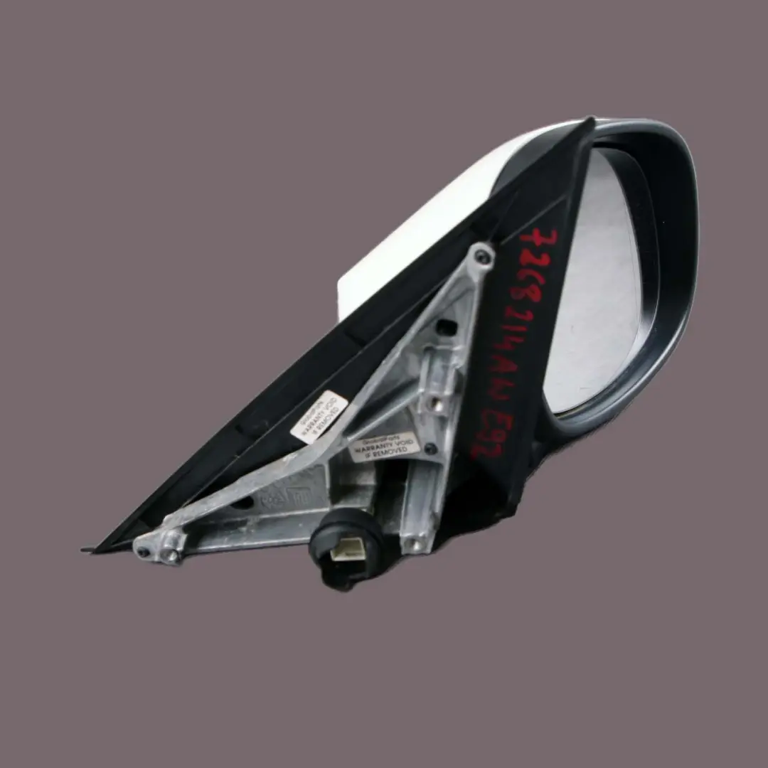 Door Wing Mirror BMW E92 E93 Right O/S Memory Heated Alpinweiss Alpine White 300 to with Part number 7282626 Door Wing Mirror BMW E92 E93 Right O/S Memory Heated Alpinweiss Alpine White 300 - SKU rhd-7282626-AW - Part number 7282626