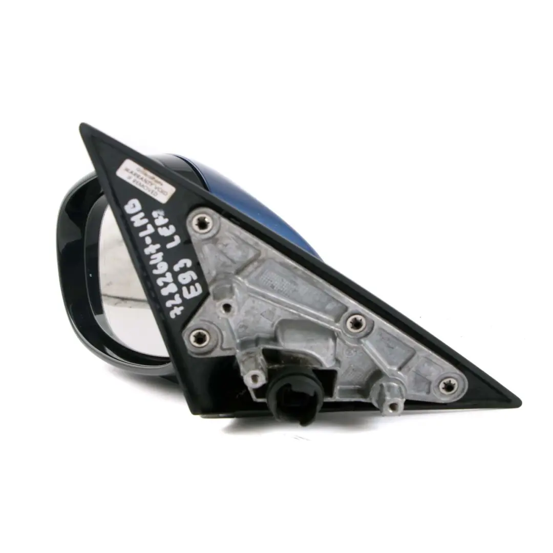 Wing Mirror BMW E92 E93 1 M Sport Left N/S Heated Memory Le Mans Blau Blue 381 to with Part number 7282647 Wing Mirror BMW E92 E93 1 M Sport Left N/S Heated Memory Le Mans Blau Blue 381 - SKU rhd-7282647-LMB1 - Part number 7282647