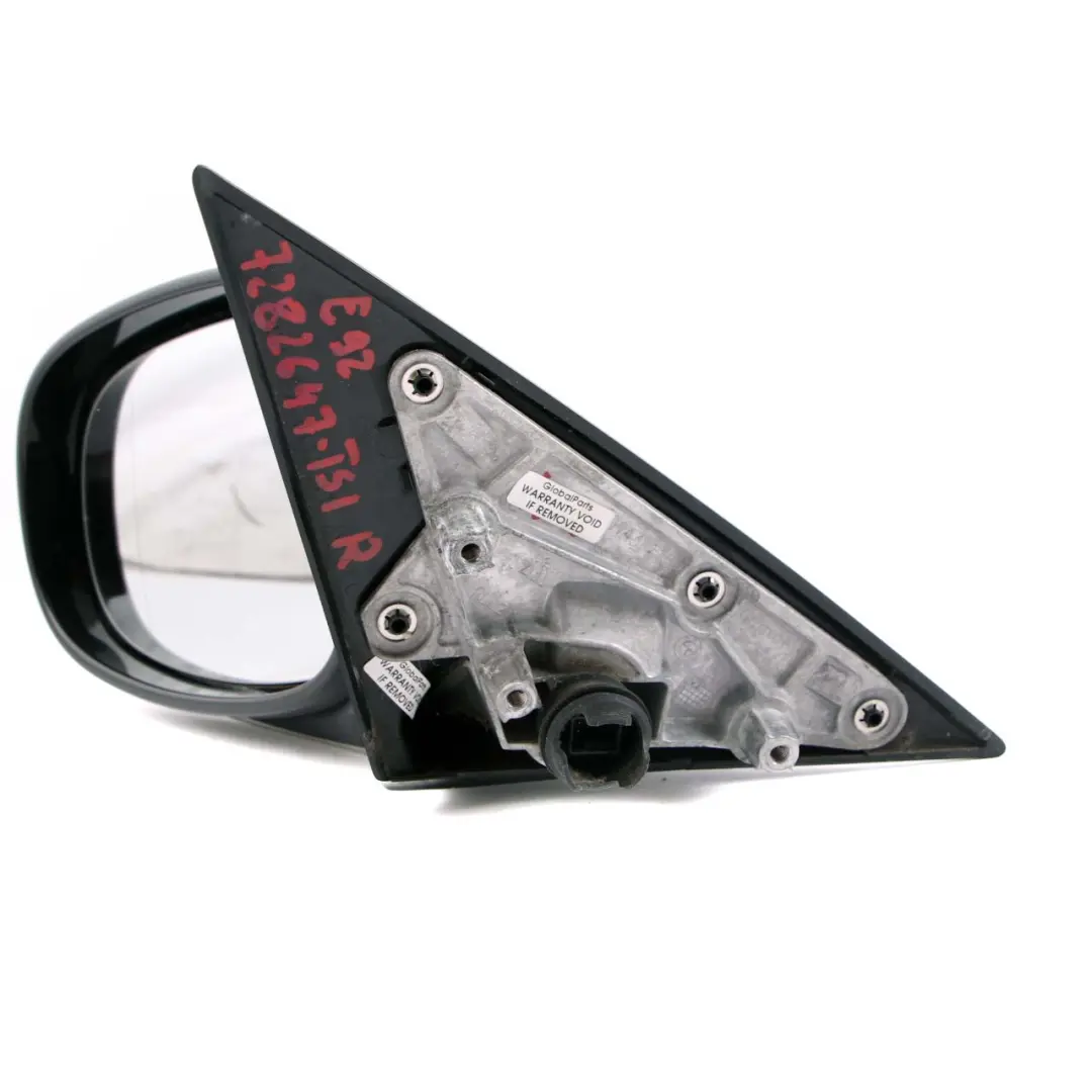  Wing Mirror BMW E92 E93 1 M Sport Left N/S Heated Memory Titansilber Silver 354 - SKU rhd-7282647-TS1 - Part number 7282647