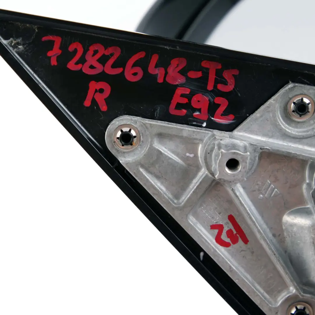 Wing Mirror BMW E92 E93 M Sport Right O/S Heated Memory Titansilber Silver 354 to with Part number 7282648 Wing Mirror BMW E92 E93 M Sport Right O/S Heated Memory Titansilber Silver 354 - SKU rhd-7282648-TS - Part number 7282648