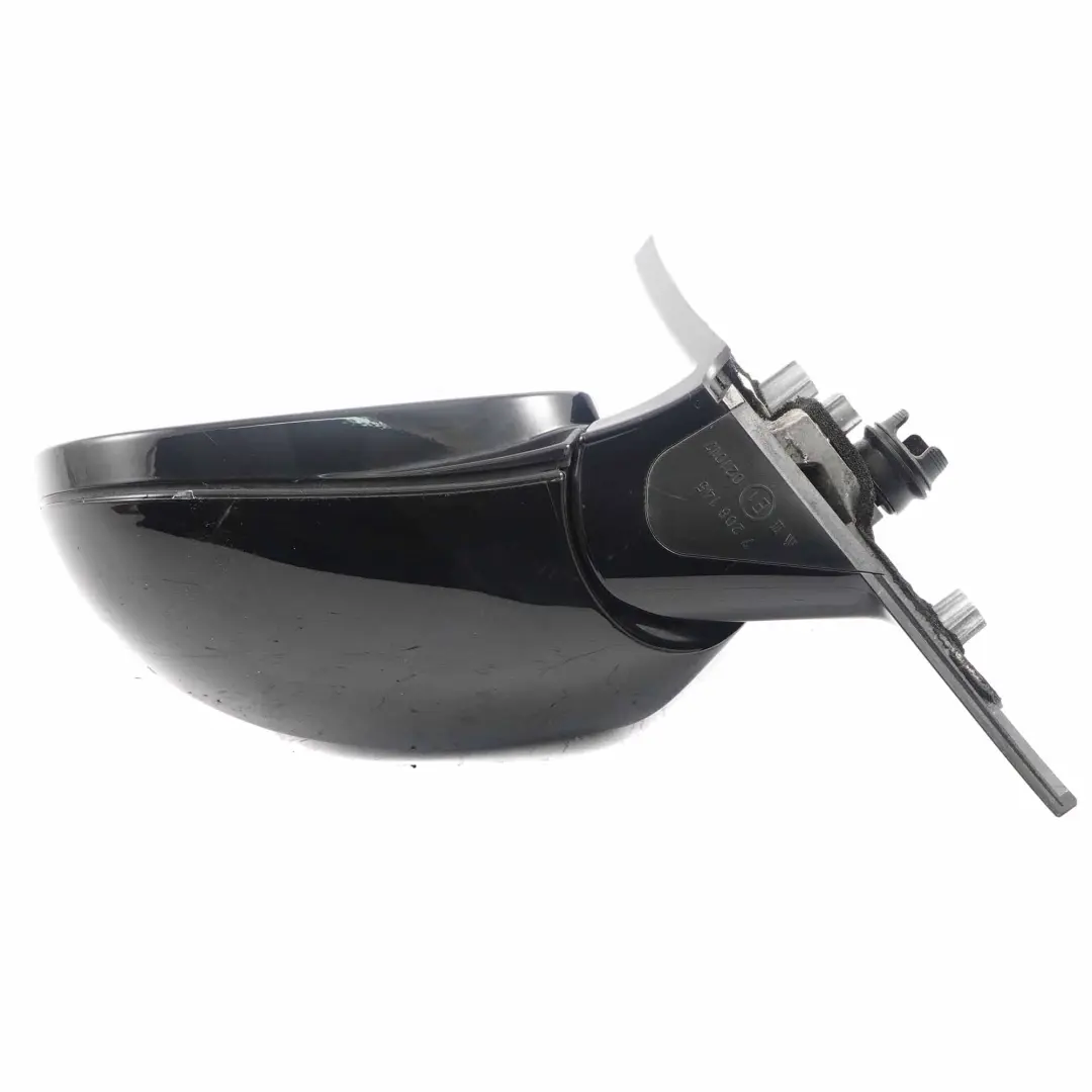 Wing Mirror Door BMW E92 LCI Power Fold High Gloss Left N/S Black to with Part number 7282651 Wing Mirror Door BMW E92 LCI Power Fold High Gloss Left N/S Black - SKU rhd-7282651-BLK - Part number 7282651