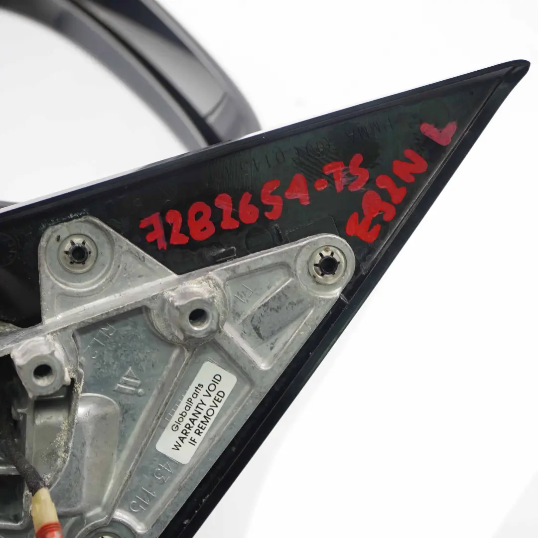 Wing Mirror Door BMW E92 LCI Power Fold High Gloss Left N/S Titansilber 354 to with Part number 7282651 Wing Mirror Door BMW E92 LCI Power Fold High Gloss Left N/S Titansilber 354 - SKU rhd-7282651-TS - Part number 7282651