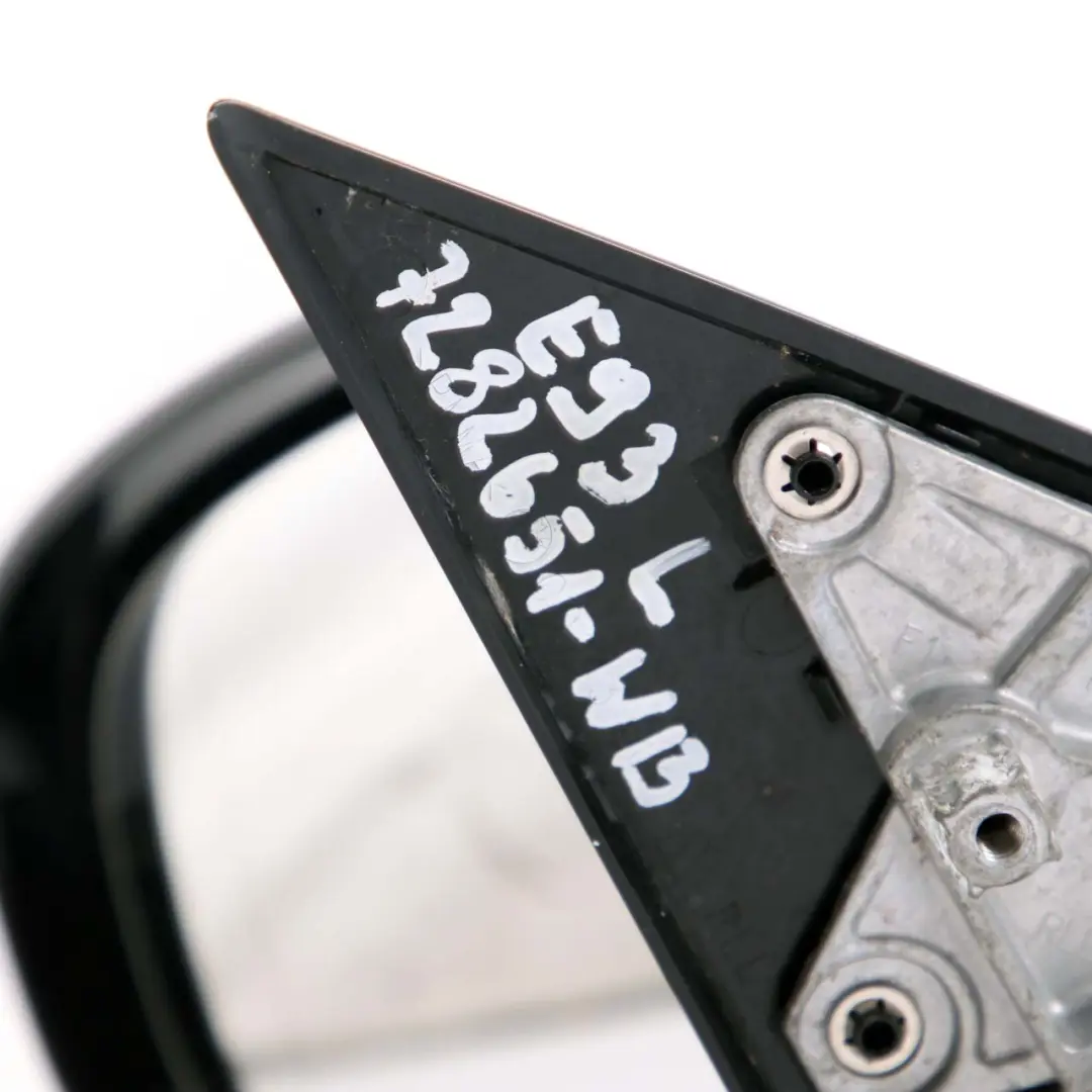 Wing Mirror Door BMW E92 LCI Power Fold High Gloss Left N/S Bluewater Blue 896 to with Part number 7282651 Wing Mirror Door BMW E92 LCI Power Fold High Gloss Left N/S Bluewater Blue 896 - SKU rhd-7282651-WB - Part number 7282651