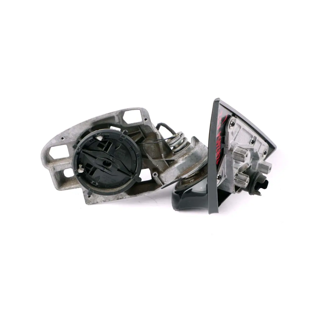 BMW 3 E92 LCI Power Fold High Gloss Shadow Line Left Base Wing Mirror N/S