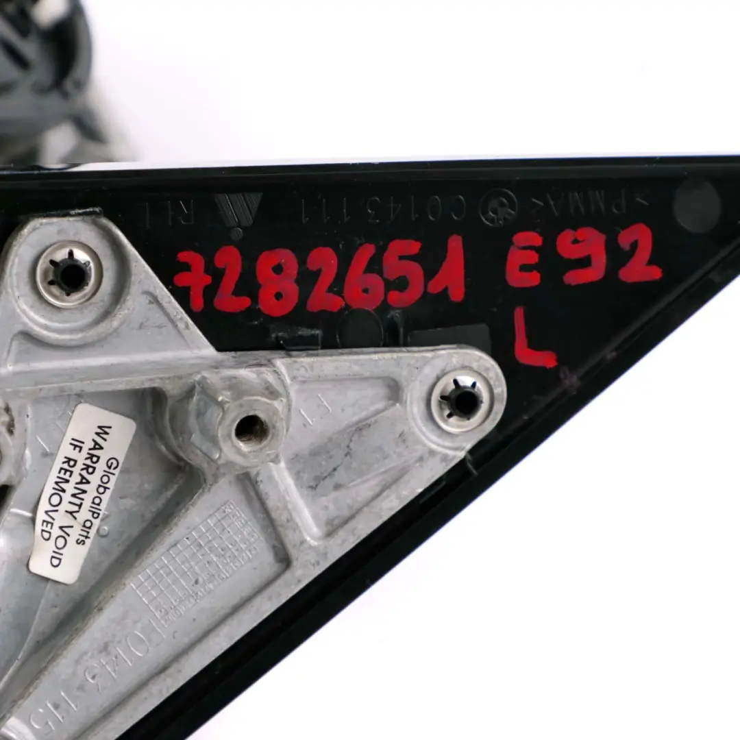 Fold High Gloss Shadow Line Left Base Wing Mirror N/S to BMW 3 E92 LCI Power with Part number 7282651 BMW 3 E92 LCI Power Fold High Gloss Shadow Line Left Base Wing Mirror N/S - SKU rhd-7282651 - Part number 7282651