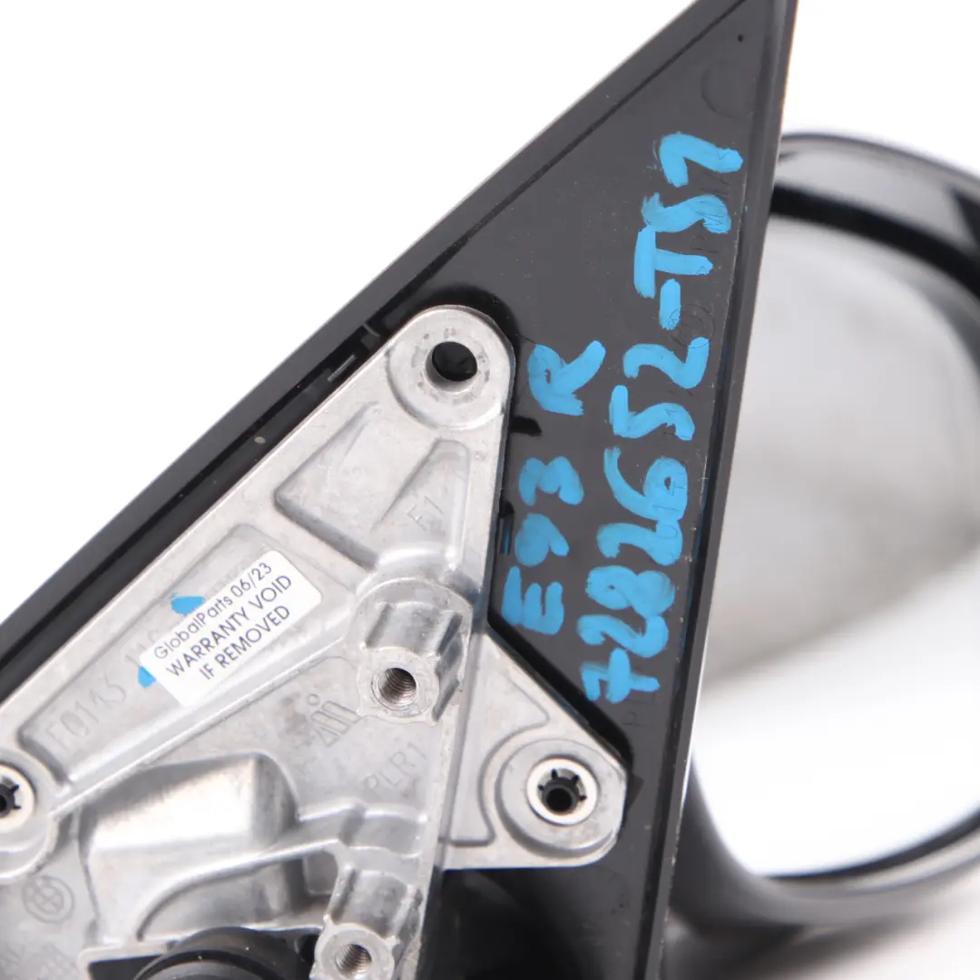 Wing Mirror BMW E92 E93 LCI Heated High Gloss Door Right O/S Titan Silver 354 to with Part number 7282652 Wing Mirror BMW E92 E93 LCI Heated High Gloss Door Right O/S Titan Silver 354 - SKU rhd-7282652-TS1 - Part number 7282652