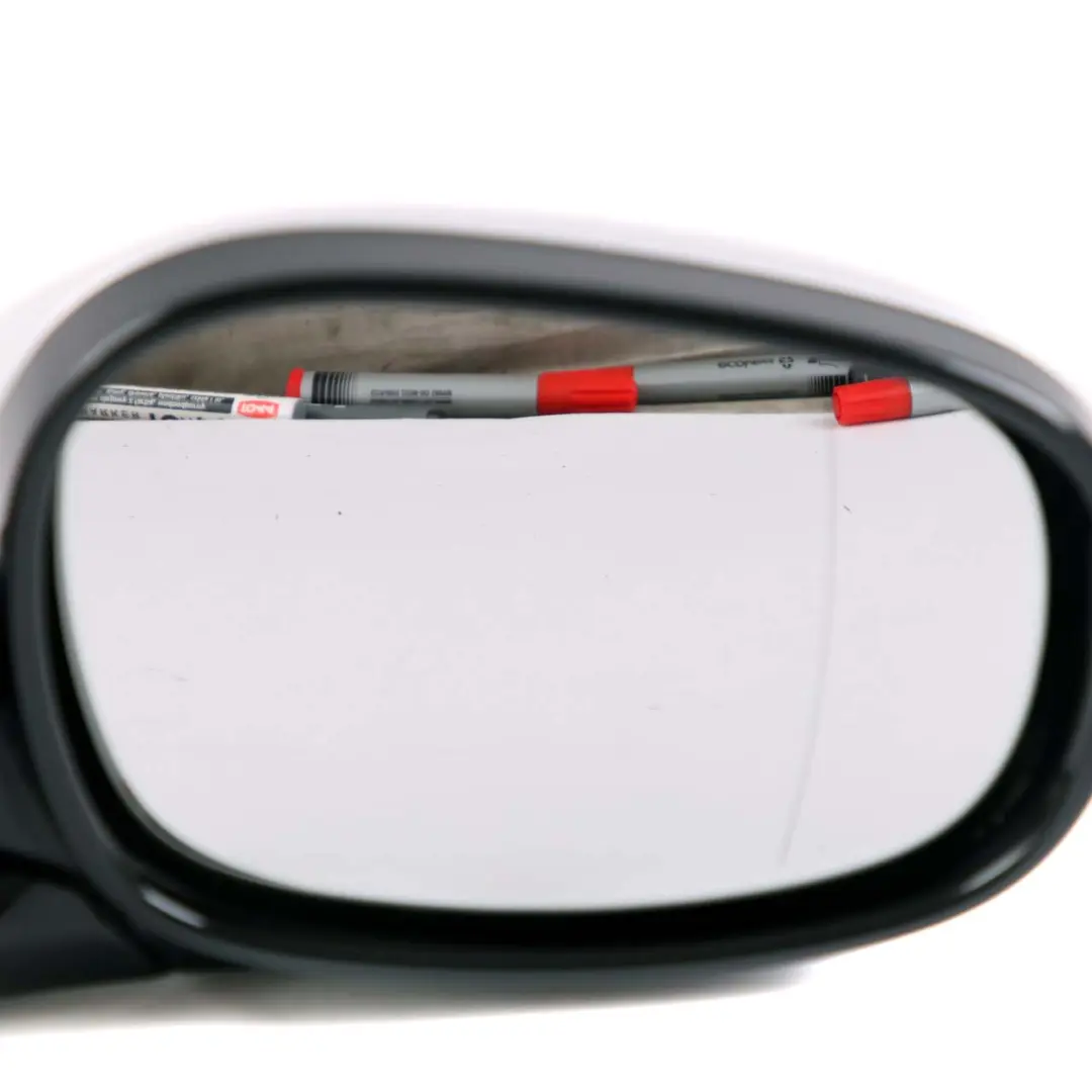  Wing Mirror Door BMW E92 LCI Power Fold High Gloss Right Titansilber Silver 354 - SKU rhd-7282652-TS - Part number 7282652