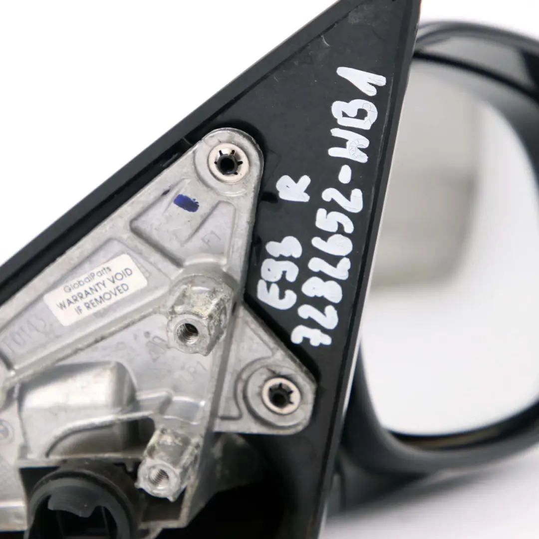 Wing Mirror Door BMW E92 LCI Power Fold High Gloss M Sport Right Bluewater 896 to with Part number 7282652 Wing Mirror Door BMW E92 LCI Power Fold High Gloss M Sport Right Bluewater 896 - SKU rhd-7282652-WB1 - Part number 7282652