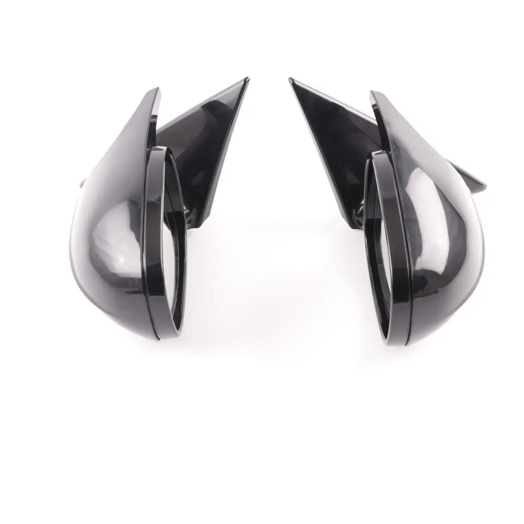  Wing Mirror BMW E92 E93 LCI Heated High Gloss Door Left Right N/O/S Black Set - SKU rhd-7282655-BLK1 - Part number 7282655
