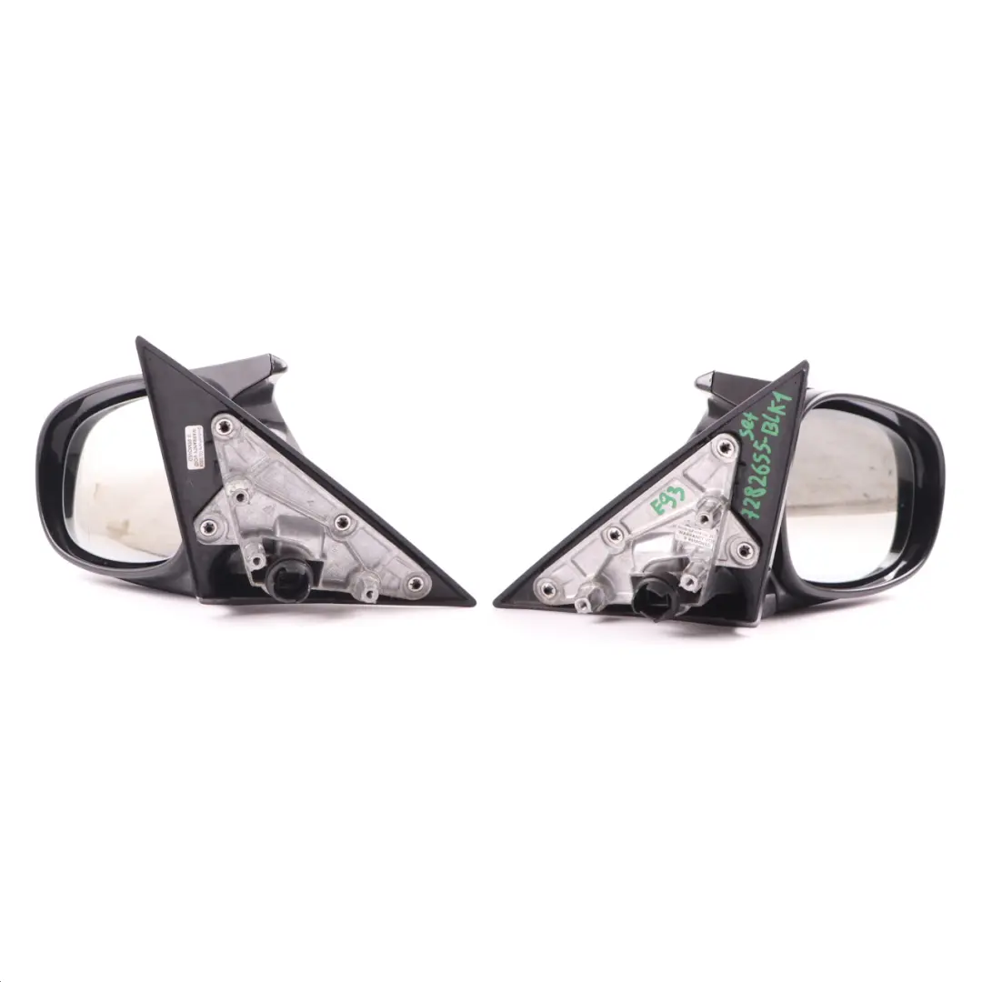 Wing Mirror BMW E92 E93 LCI Heated High Gloss Door Left Right N/O/S Black Set to with Part number 7282655 Wing Mirror BMW E92 E93 LCI Heated High Gloss Door Left Right N/O/S Black Set - SKU rhd-7282655-BLK1 - Part number 7282655