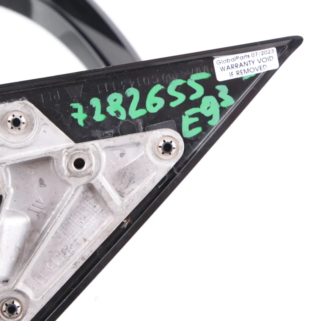 Wing Mirror BMW E92 E93 M Sport Heated High Gloss Memory Door Left N/S 3 Pins to with Part number 7282655 Wing Mirror BMW E92 E93 M Sport Heated High Gloss Memory Door Left N/S 3 Pins - SKU rhd-7282655 - Part number 7282655