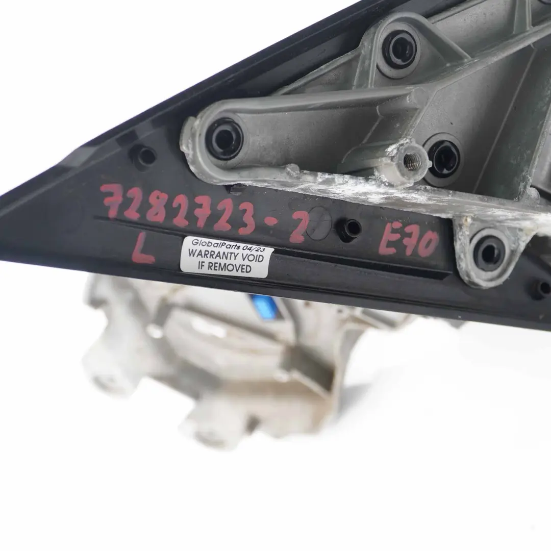 BMW X5 E70 Wing Mirror Base Carrier Auto Dip Power Fold Heated Door Left N/S - SKU rhd-7282723-2 - Part number 7282723