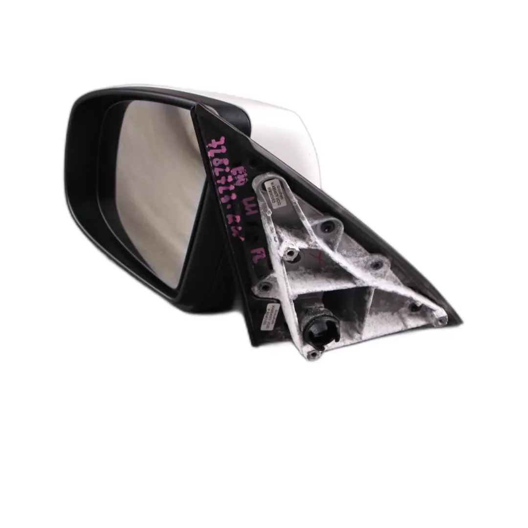 Wing Mirror BMW X5 E70 Auto Dip Power Fold Left Door N/S Alpinweiss Alpine White to with Part number 7282723 Wing Mirror BMW X5 E70 Auto Dip Power Fold Left Door N/S Alpinweiss Alpine White - SKU rhd-7282723-AW - Part number 7282723