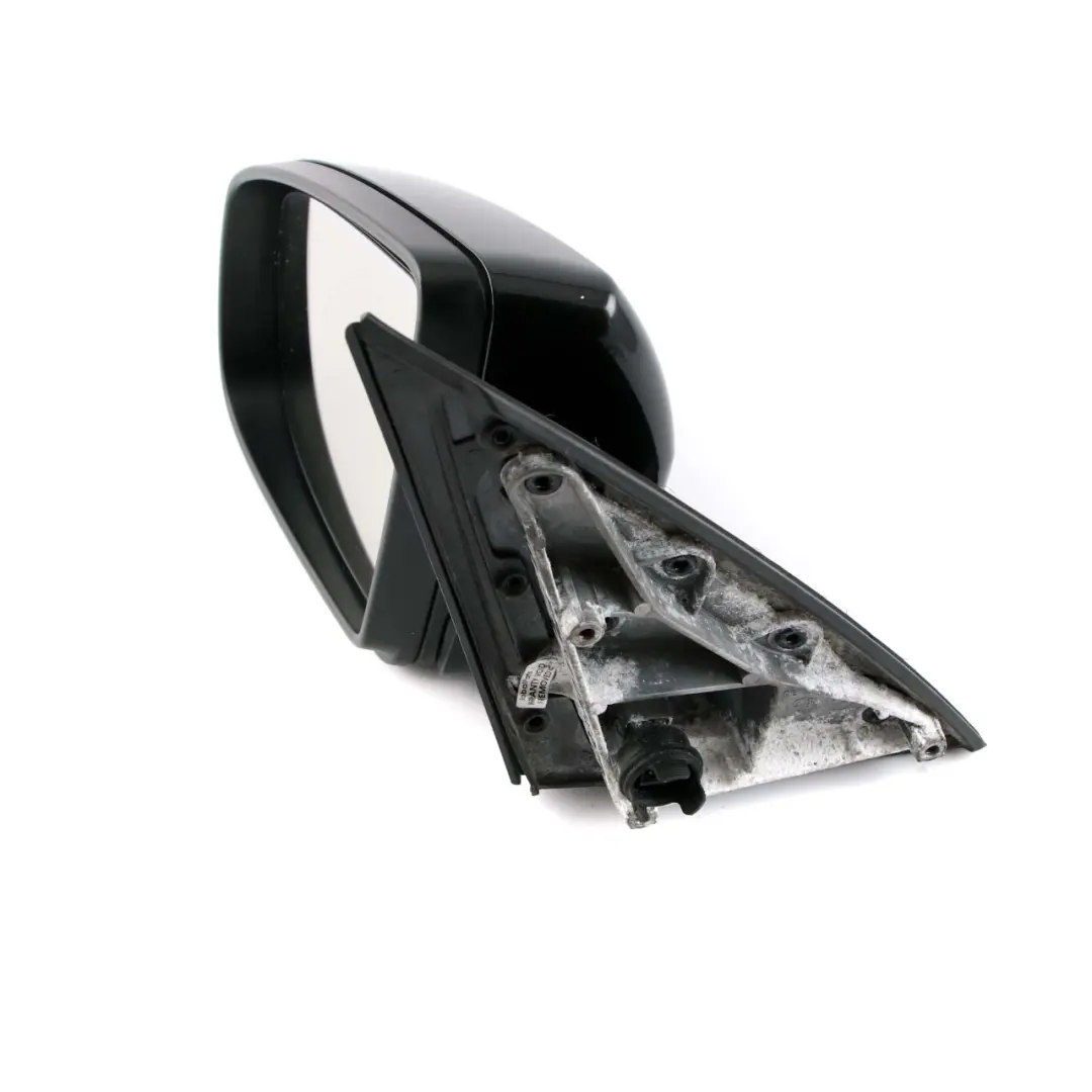 BMW X5 Series E70 Auto Dip Power Fold Heated Left Wing Mirror N/S Black - SKU rhd-7282723-BLK - Part number 7282723