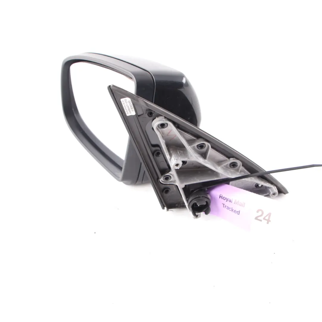 BMW X5 E70 Wing Mirror Auto Dip Heated Left Door N/S Black Sapphire Metallic 475 - SKU rhd-7282723-BS2 - Part number 7282723