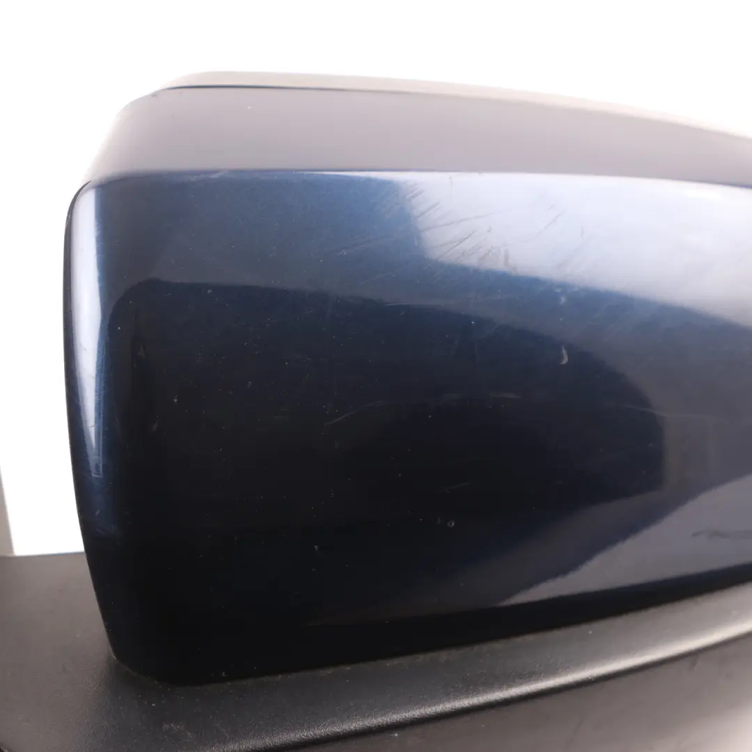 Wing Mirror Auto Dip Heated Door Left N/S 3 Pins Deep Sea Blue - A76 to BMW X5 E70 with Part number 7282723 BMW X5 E70 Wing Mirror Auto Dip Heated Door Left N/S 3 Pins Deep Sea Blue - A76 - SKU rhd-7282723-DSB - Part number 7282723