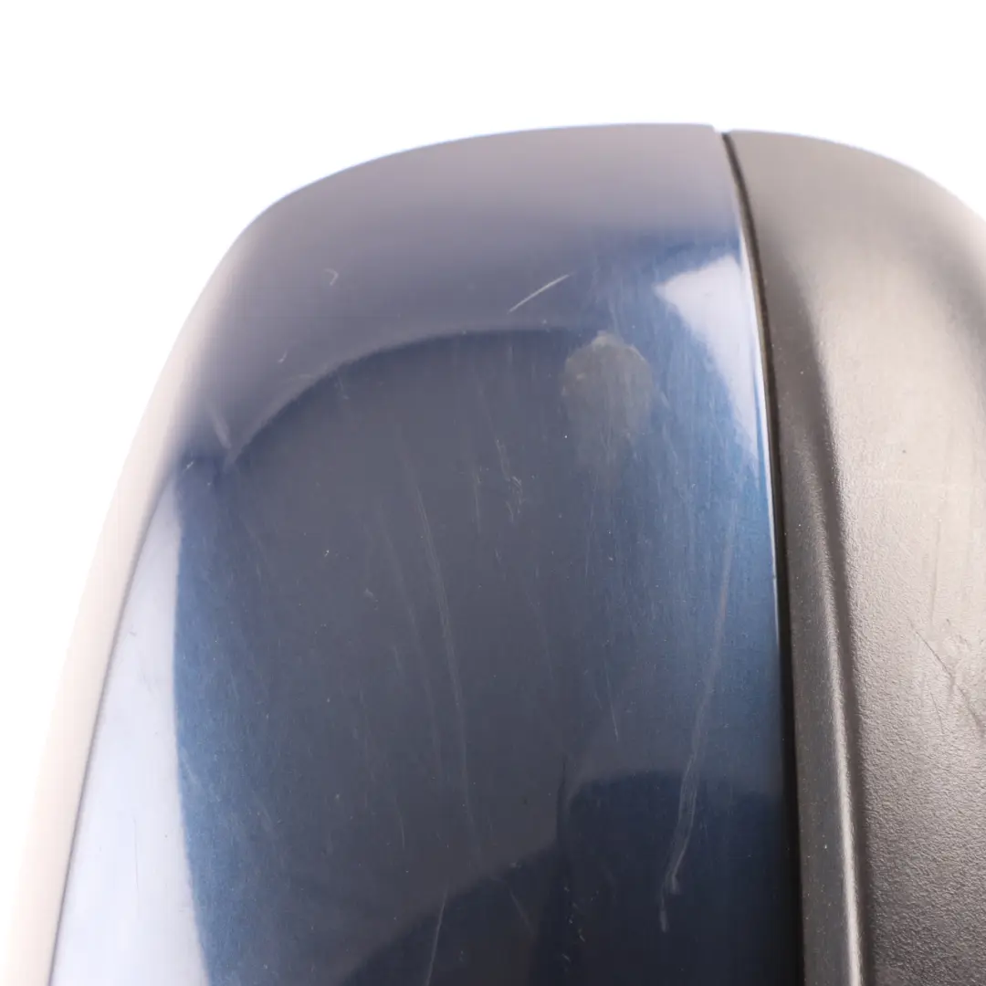BMW X5 E70 Wing Mirror Auto Dip Heated Door Left N/S 3 Pins Deep Sea Blue - A76 - SKU rhd-7282723-DSB - Part number 7282723