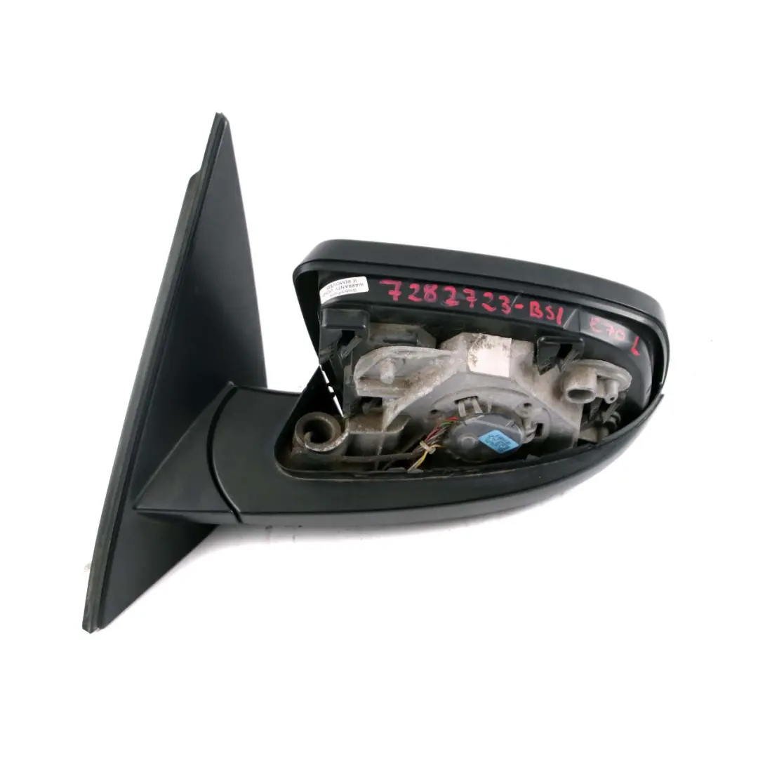 Wing Mirror Door BMW X5 E70 Auto Dip Power Fold Heated Left N/S Without Cover to with Part number 7282723 Wing Mirror Door BMW X5 E70 Auto Dip Power Fold Heated Left N/S Without Cover - SKU rhd-7282723 - Part number 7282723